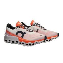 Alternative view of Cloudmonster 2 'White | Flame'